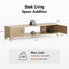 Meuble télé Mid-Century moderne pour le salon, console média Boho pour la chambre à coucher, meuble télé avec rangement, meuble télé en bois-1034848614-1010735385