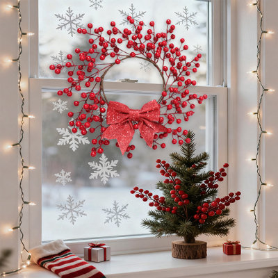 Plastic 12.99cm Wreath