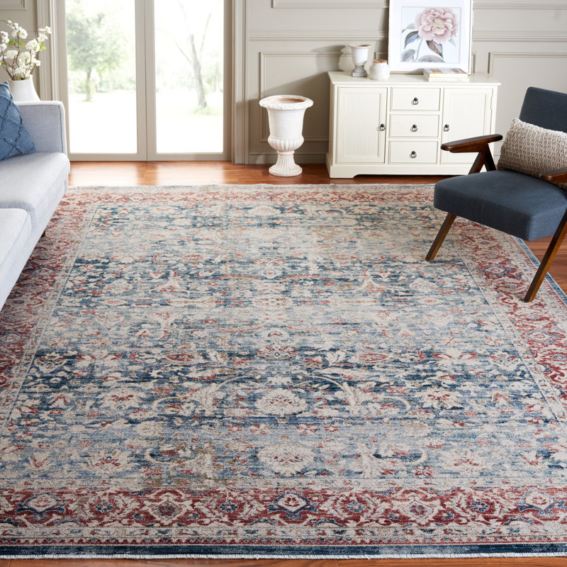 Moushumi Antique Patina Performance Oriental Rug, Rectangle 9' x 11'6"