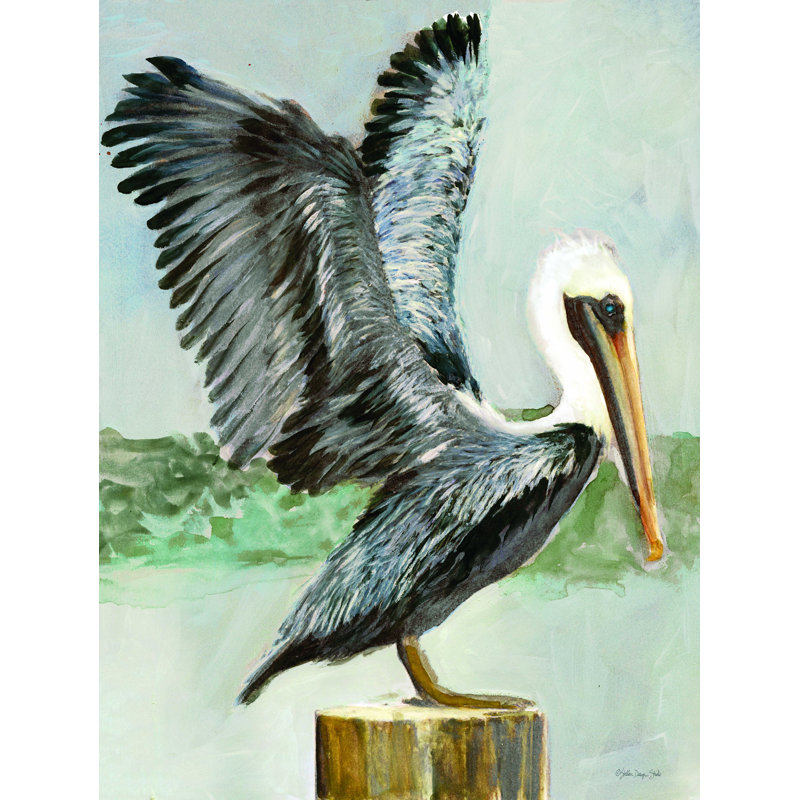 " Brown Pelican 2 ", 48" H x 36" W  