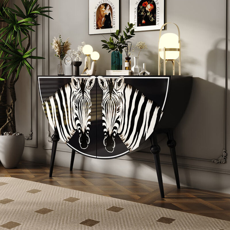 Buffet zébré luxueux style français