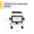 1200 Lumen 720° Swivel LED Portable Work Light with H-Stand, 15-Watt