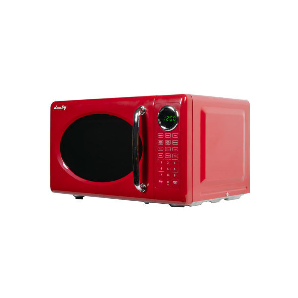 Danby 0,7 pi³ pi. Four à micro-ondes de comptoir en rouge rétro, Rouge
