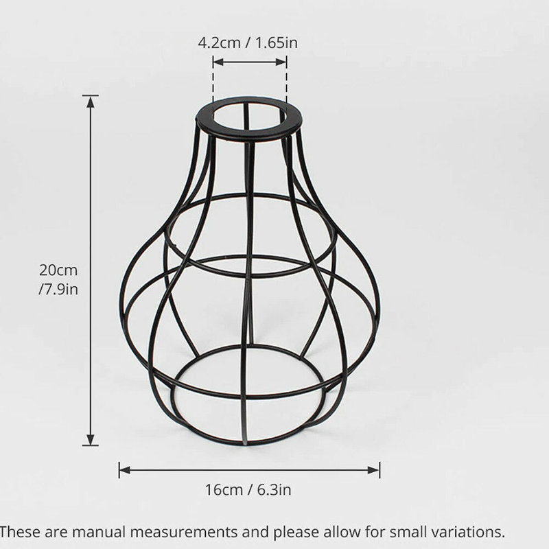 50.8cm H Metal Novelty Lamp Shade ( Uno ) in Brushed Copper