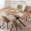 Modern Minimalist Rectangular Dining Table - Dining Table - For 4-6 People -2048889690