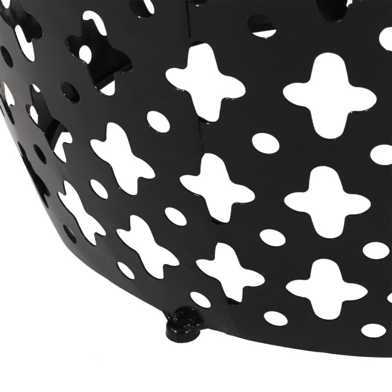 Outdoor Metal S/2 End Table