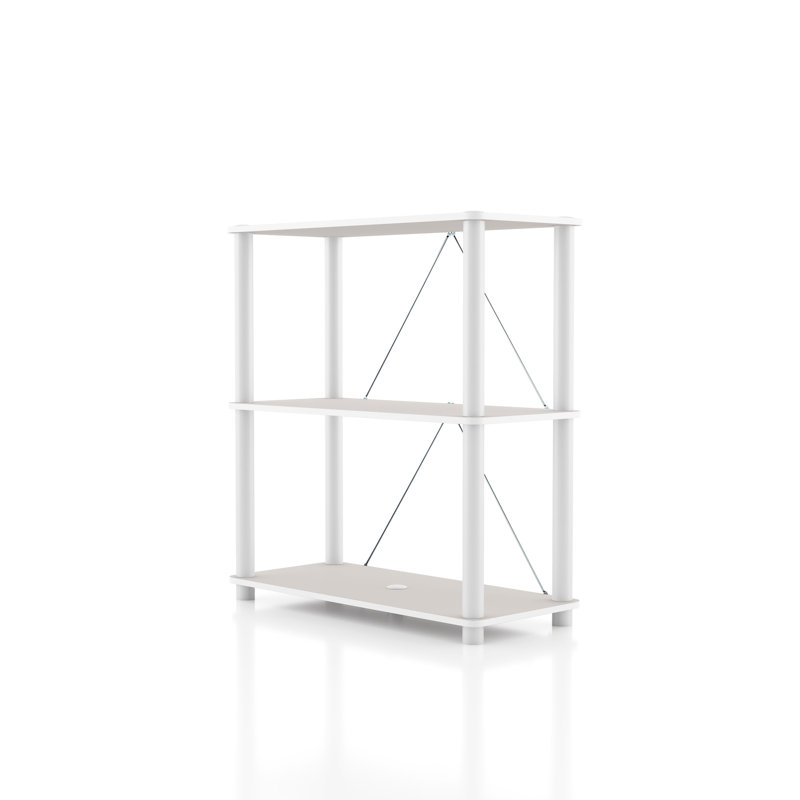 Terzenbach 3-Tier Storage Shelving, Taupe Gray