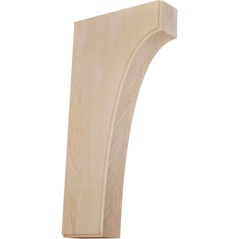 Support Clarksville, Érable, L 1,75 po x P 6 po x H 12 po