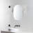 Cristos Oval Stainless Steel Wall Mirror-1602874178-1590684525
