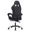 HOFFREE Fauteuil de jeu de massage avec haut-parleurs Bluetooth et lumières à DEL Fauteuil de jeu d'ordinateur ergonomique avec repose-pieds Fauteuil de jeu vidéo RVB avec support lombaire à haut dossier-1479137601