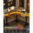 L Shaped Electric Standing Desk With Under-Desk Drawers Built-In Power Outlets-214957217
