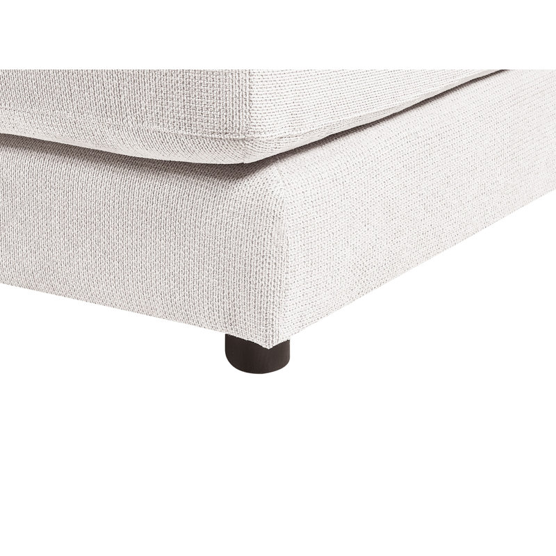 Anayla 3 Seater Corner Sofa , Right Hand Facing, White