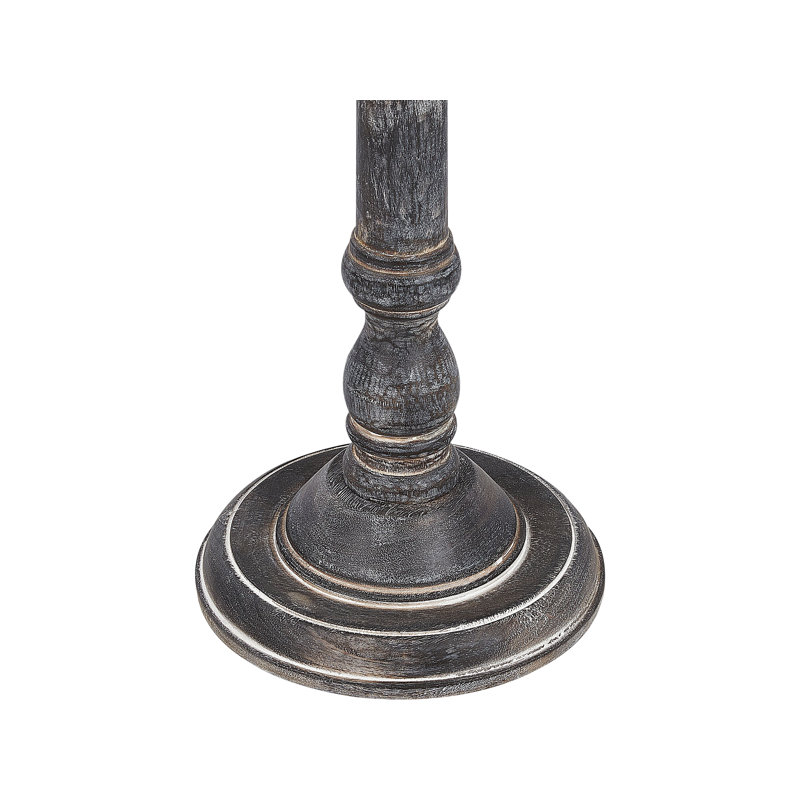 Nazareth Solid Wood Pedestal End Table