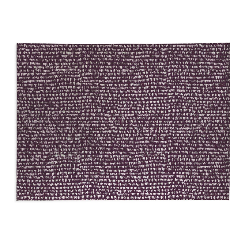 Tapis de cuisine Crops, Aubergine, Rectangle 5 pi x 7 pi