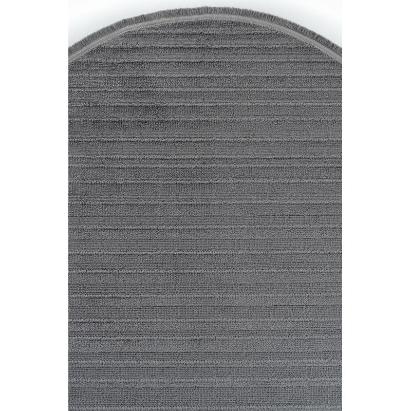 Round Reyland Striped Machine Made Indoor / Outdoor Area Rug, Round 2'7"