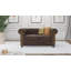 Chesterfield Friedrich 2 Seater Sofa with Sleeping Function Made of Vintage Look Microfibre with Solid Wood Legs-188927213
