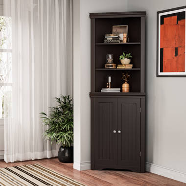 Vara Hall Tree Shoe Storage Cabinet | Qsun Brown