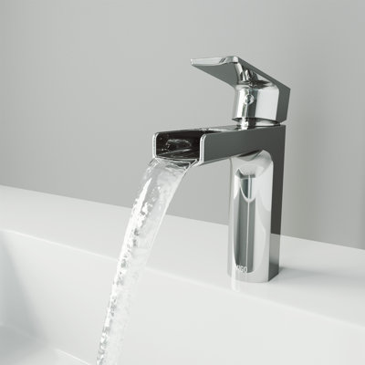 Robinet pour salle de bain à poignée simple Ileana