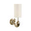 Dolphin Aluminum Armed Sconce