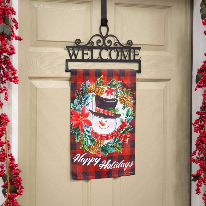 Drapeau de jardin en polyester 18 po x 12,5 po Quayshun