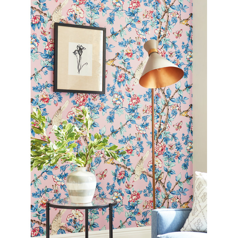 Caverley 10.05m x 68.6cm Matte Wallpaper Roll, Metallic