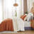 Cotton Linen Quilt Bed Spreads Quilt Bedding Set with Stripe or check on the other side Lightweight Coverlet with Pillow Shams-107240072-107240071