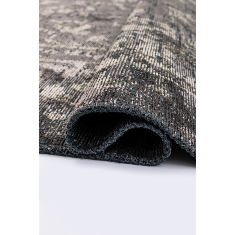 Rapture Beige Gray Oriental Luxury Area Rug, Rectangle 7'10" x 11'2"