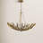 River Reed 6 - Light Steel Dimmable Chandelier-87294203