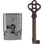 Full Mortise Lock with Skeleton Key