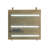 Rustic Lodge Copper Flush Mounted Sconce