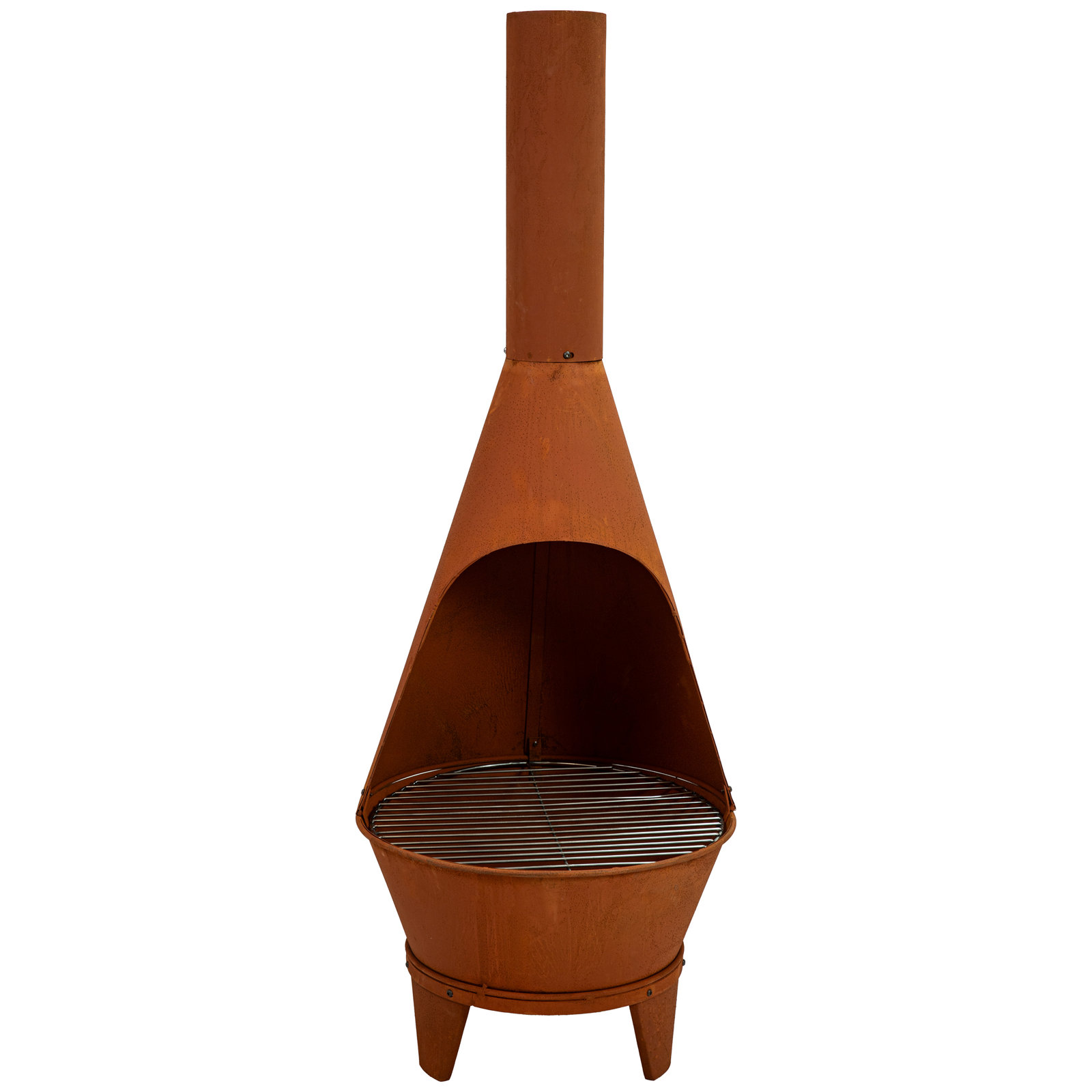 Barrow Tapered Chimnea, 58" H x 21.5" W x 21.5" D