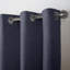 Nalaiyah Velvet Chenille Eyelet Curtains-1315062697-1315062714