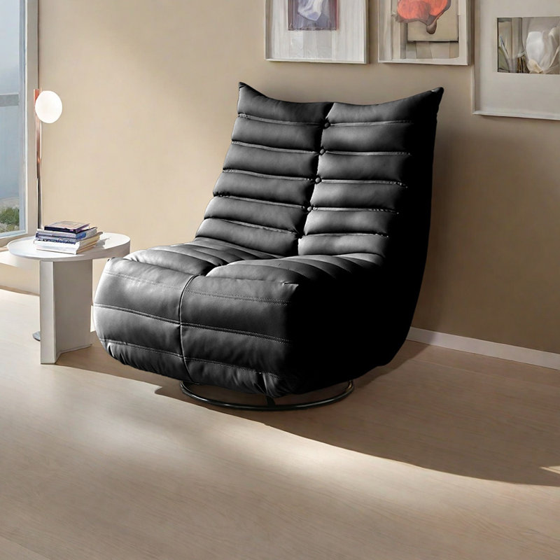 Fauteuil ergonomique inclinable réglable, Noir