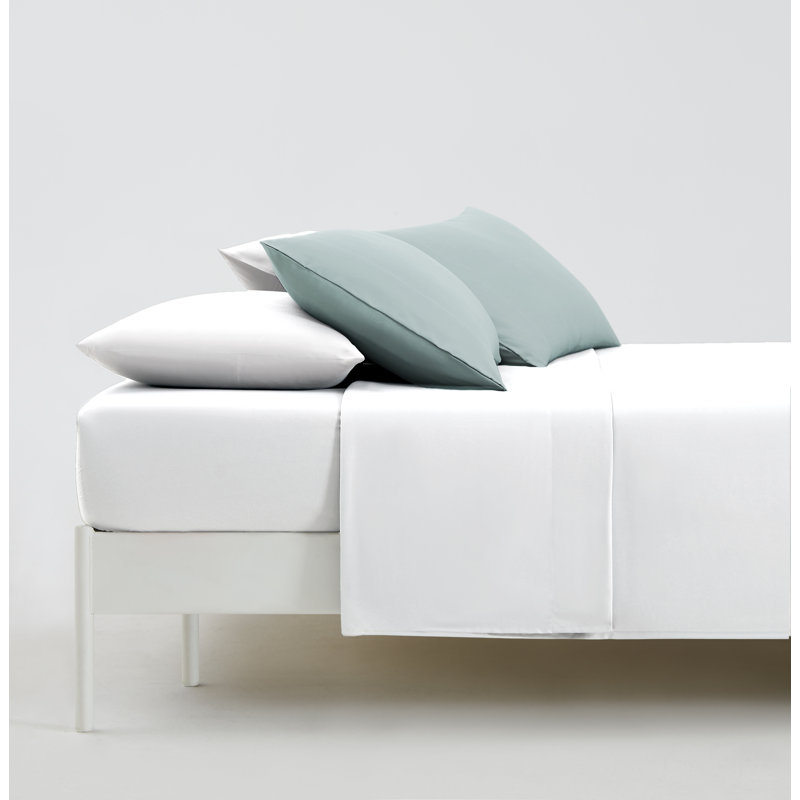 Eldon Microfiber Two Pillow Cases by Southshore Fine Linens, Queen Pillowcase, Sky Blue