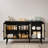 47.2"  3-Door storage Sideboard with Rattan  Doors-46512585