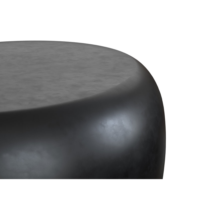 Table d'appoint extérieure en béton Kamarious