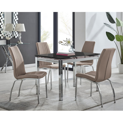 Ensemble de table de salle à manger extensible Tierra Modern