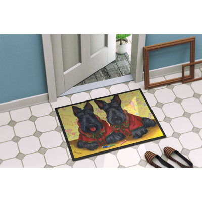 Non-Slip Christmas Doormat