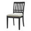 Ensemble de salle à manger extensible Denali avec chaises rembourrées et tissu résistant aux taches-127381159-127381160