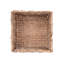 Square Wicker Storage Bin