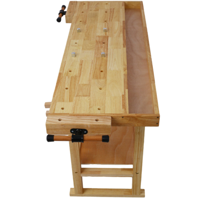 Établi en bois pour atelier et maison