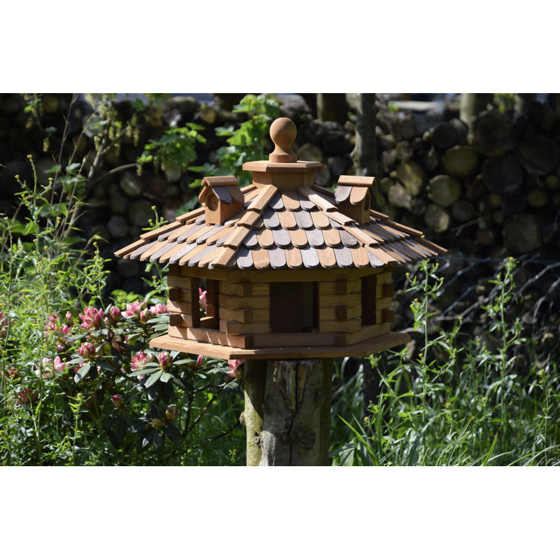 Anayelis Post Mounted Birdhouse