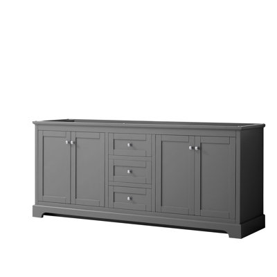 Avery 79'' Double Bathroom Vanity Base Only