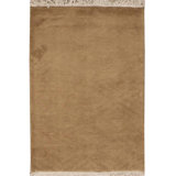 Wool Area Rug in Gold