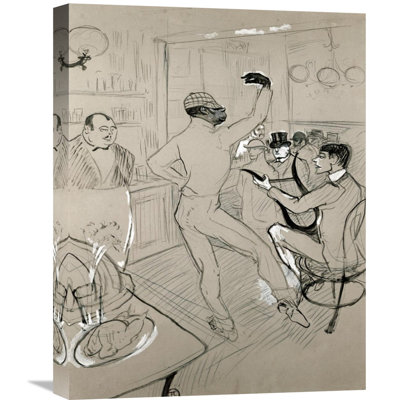 " Chocolat Dansant " by Henri De Toulouse-Lautrec