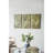 S/3 41.3X1x23.6" Rectangular Canvas Map Wall Art, Multicolored