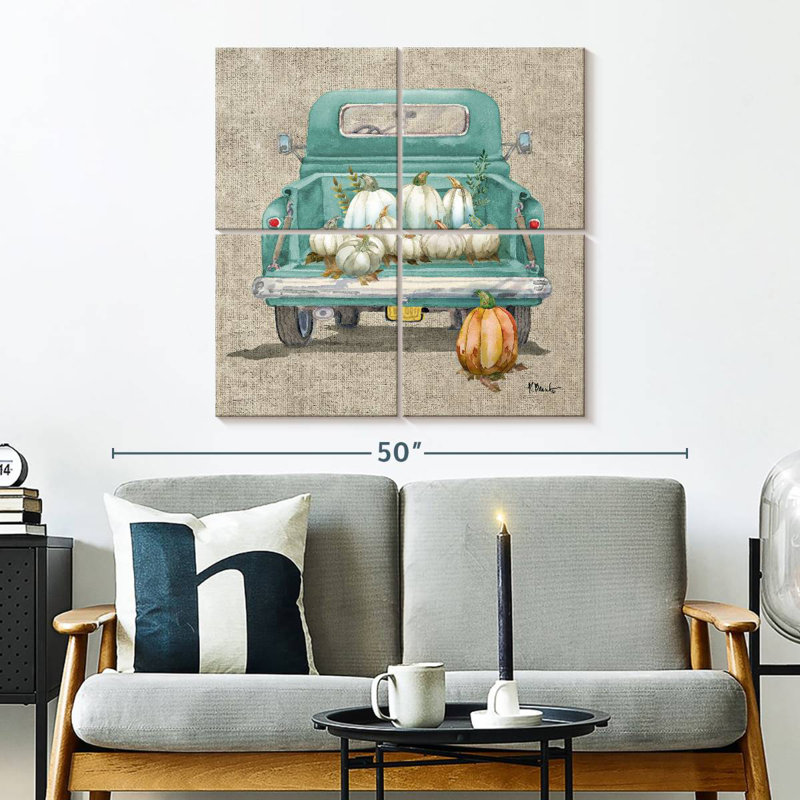Mehar White Pumpkin Truck