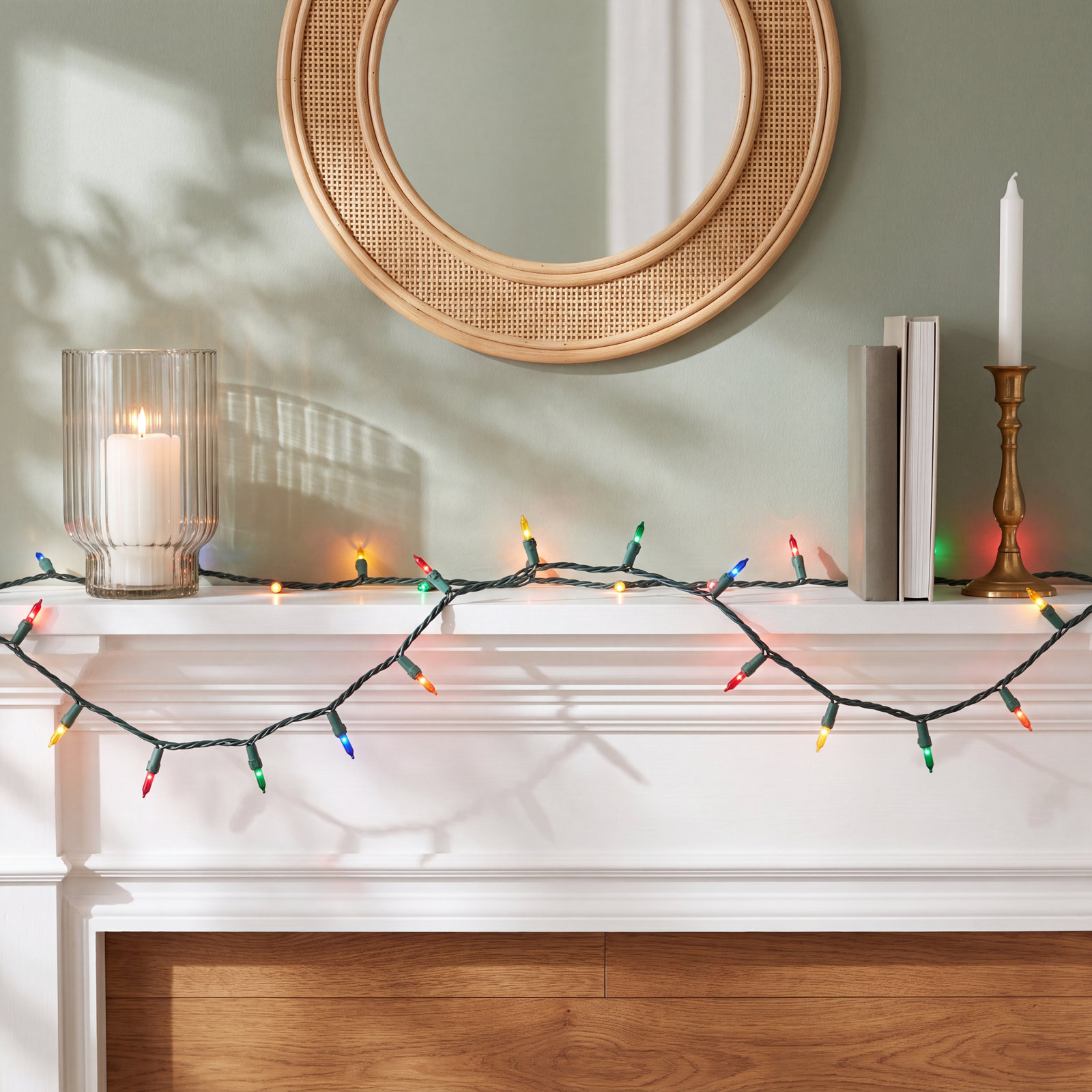 49' 200-Light Mini LED Christmas Lights