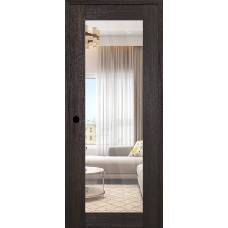 Intérieur en verre transparent Lite Lite Avon, 17,75 po x 83,23 po, Chêne Veralinga, Oui