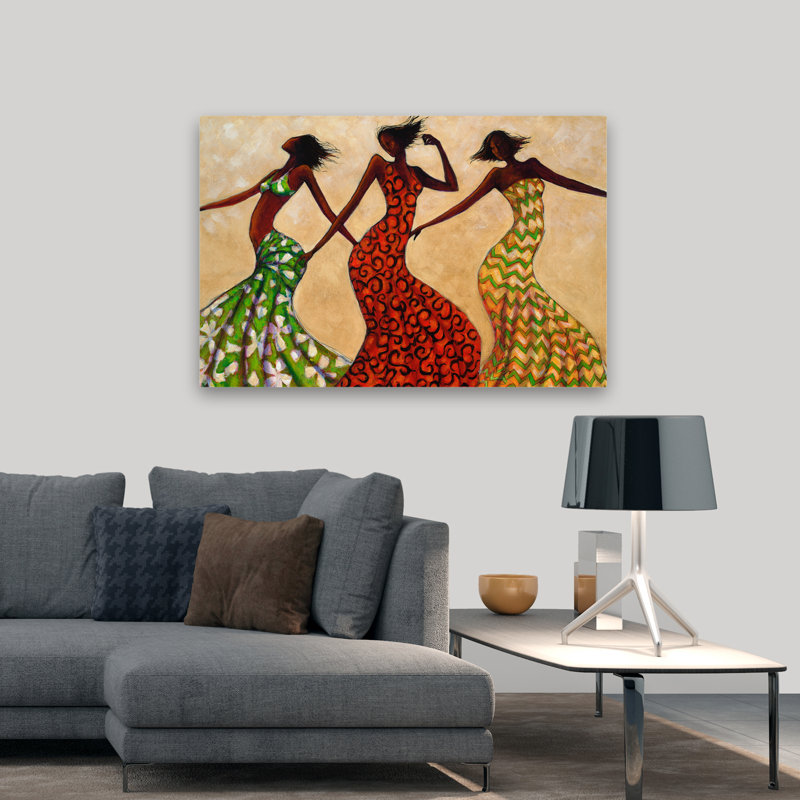 Rythme - art de danse afro-américain, H 32 po x l 48 po